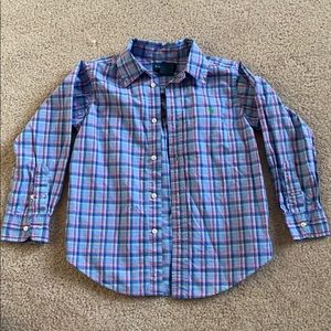 Kids Ralph Lauren Button Down Long Sleeve Shirt